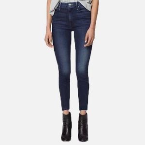 MOTHER - High Waisted Looker Ankle Fray Last Call Denim Pants